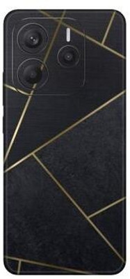 Vcare GadGets Redmi Note 14 (5G) Mobile Skin(Gold & Grey Matte)