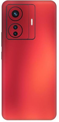 Vcare GadGets T1 Pro 5G Shining Mirror Red Back Side Premium Mobile Skin(Shining Mirror Red)