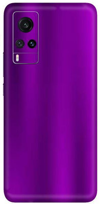 Vcare GadGets Vivo X60 Mobile Skin(Metallic Purple Shining)