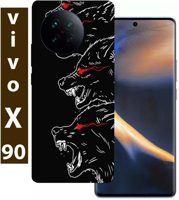 BugguSkin Vivo X90 Mobile Skin(Ultra Super Angry Wolf Skin With High Matte Finish.)