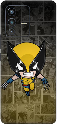 wrap craft VIVO V23 PRO 5G Premium Vinyl Mobile Skin(Multicolor)