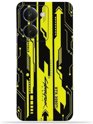 Gizmo Wraps Realme P3 Ultra 5g Mobile Skin(Cyberpunk Yellow Black)