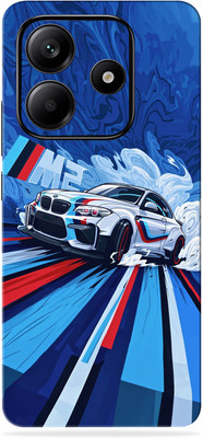 WeCre8 Skin's Xiaomi Redmi Note 14 Premium Vinyl Mobile Skin (Multicolor) Mobile Skin(BMD Art Car)