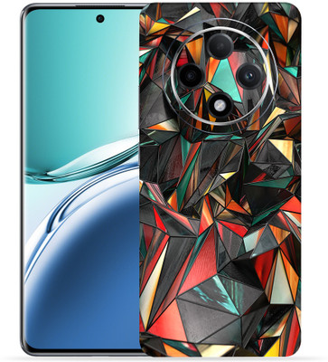 OggyBaba Oppo F27 pro plus 5g Mobile Skin(Polygon Red)