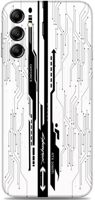 SkinoMania SAMSUNG Galaxy A14 5G Mobile Skin(Multicolor White-CyberPunk)