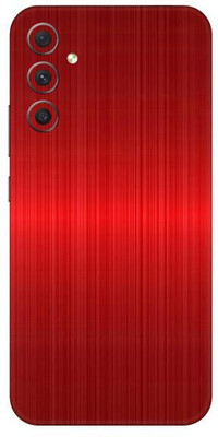 Vcare GadGets Samsung Galaxy A34 5G Mobile Skin(Red)