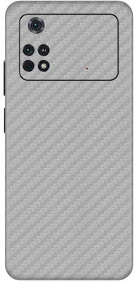 Vcare GadGets Poco M4 Pro Mobile Skin(Silver)