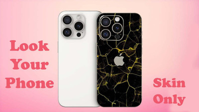 BUGGU IPHONE 16 PRO MAX Mobile Skin(Black)