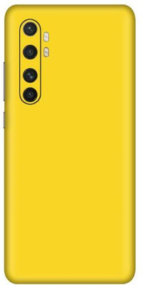 Vcare GadGets Mi Note 10 Lite Mobile Skin(Yellow Matte)