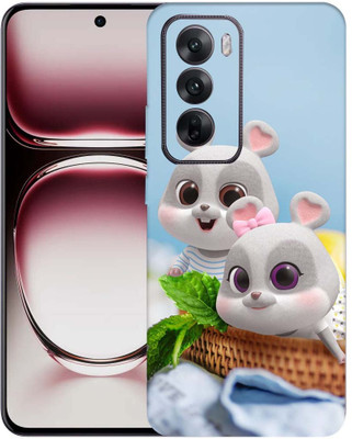 OggyBaba Oppo Reno 12 pro 5g Mobile Skin(Cute Rabbit)