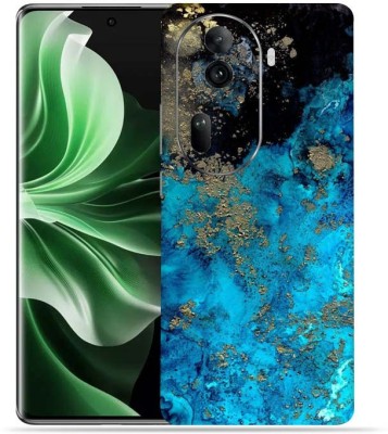 Satisfactory Oppo Reno 11 Pro 5G, Blue Aqua, OggyBaba Mobile Skin(Multicolor)