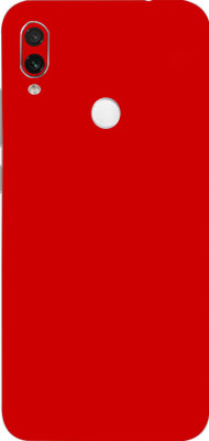 BugguSkin Redmi Note 7, Mi Redmi Note 7 Mobile Skin(Ultra Super Red Matte Skin With High Mattte Finish.)
