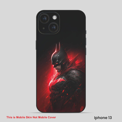 VYBE The Smart Choice iPhone 13 Super Hero Mobile Skin(Red Brown 4)