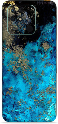 SkinoMania Redmi 10c Mobile Skin(Blue-Aqua)