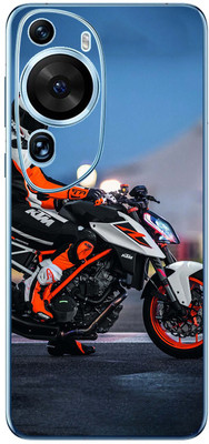 FCS Huawei P60 Art Printed Back skin Mobile Skin(Bike)