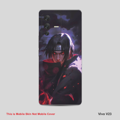 VYBE The Smart Choice Vivo V23 Naruto Mobile Skin Mobile Skin(Dark Lavender A34)