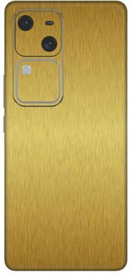 Vcare GadGets Brushed Gold V30 5G Mobile Skin(Brushed Gold)