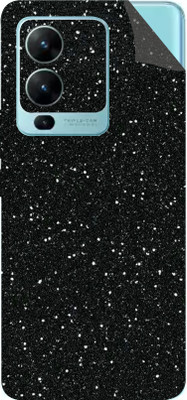 AsSkin Vivo V25 Pro 5G Mobile Skin(Ultra Super Sparking Black Glitter With High Matte Finish.)