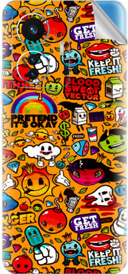 tiddler vivo iQOO Z6 44W Mobile Skin(Multicolor)