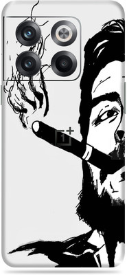 SkinoMania Oneplus 10T Mobile Skin(Multicolor Smoker Art)