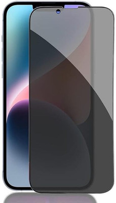 GET PAY Edge To Edge Tempered Glass for Edge to Edge Privacy Tempered Glass for iPhone 13 Pro (6.1 Inch) with Easy Self Installation Kit | Black Pack of 1(Pack of 1)