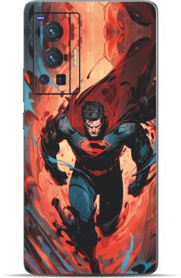 VYBE Vivo X70 Pro Superman Mobile Skin Mobile Skin(Peach 40)