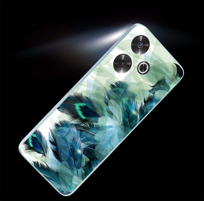 TJ CREATION REDMI 13 5G Mobile Skin(green AND WHITE)