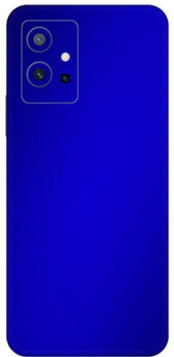 Vcare GadGets Metallic Blue Shining vivo Y75 5G Mobile Skin(Metallic Blue Shining)