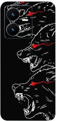 Pochanki Vivo Y22 Mobile Skin(Ultra Super Hunter wolf Skin With Matte Finish.)