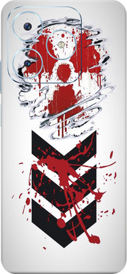SkinoMania Realme Narzo N63 5G Mobile Skin(Umbrella Logo Multicolor Mobile Skin)