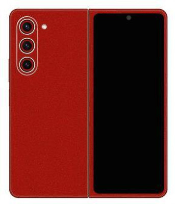 Vcare GadGets Samsung Galaxy Z Fold 5 5G Mobile Skin(Red)