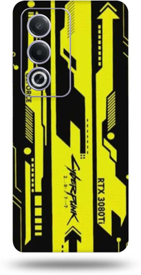Mclaxa OPPO A3 Pro Mobile Skin(Gforce Yellow Cyber punk)