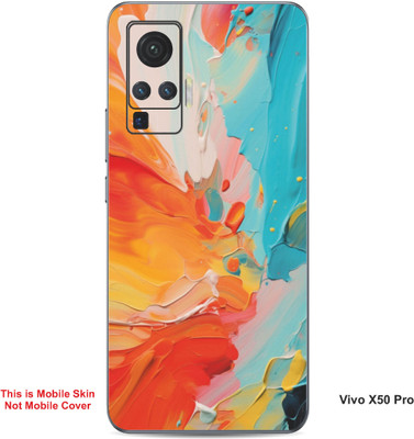 VYBE The Smart Choice Vivo X50 Pro Art Embossed Mobile Skin(Halloween 9)
