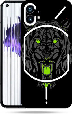 SkinoMania Nothing-Phone(1) Mobile Skin(Multicolor Tiger Green)