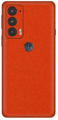 Vcare GadGets Moto Edge 20 5G Mobile Skin(Orange)