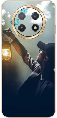 FCS Huawei nova Y91 Printed Back skin Mobile Skin(Man With Lamp)
