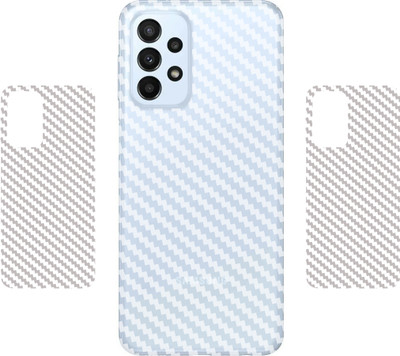 BERRIES SAMSUNG GALAXY A23 5G || 3D CARBON FIBER ULTRA-THIN BACK LAMINATION || Mobile Skin(TRANSPARENT)