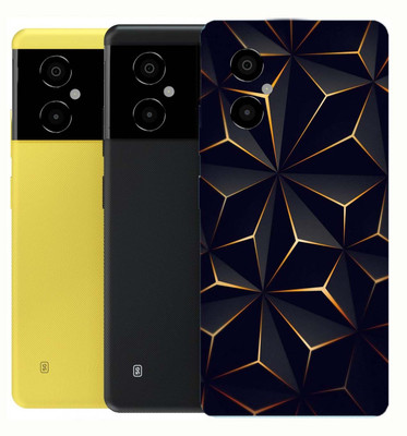 BugguSkin POCO M4 5G Mobile Skin(Black)