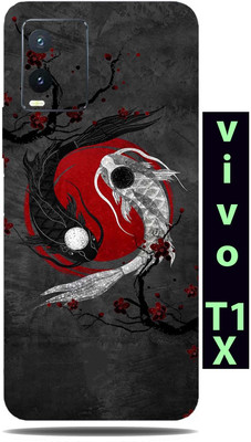 BugguSkin Vivo T1x Mobile Skin(Ultra Super Ying Yang Skin With High Matte Finish.)