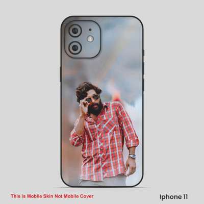 VYBE The Smart Choice iPhone 11 Allu Arjun Mobile Skin(Cadet Grey 3)