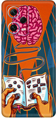 wrap craft Poco X5 5G Premium Vinyl Mobile Skin(Multicolor)