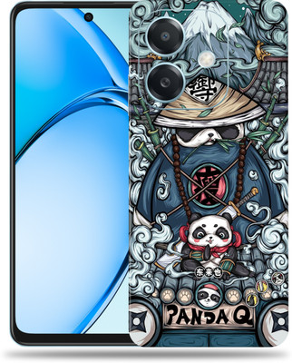 SkinoMania OPPO A3x 5G Premium Vinyl Mobile Skin (Multicolor) Mobile Skin(Ninja-Panda)