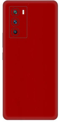 Vcare GadGets Glossy Red vivo i QOO 9 SE 5G Mobile Skin(Glossy Red)