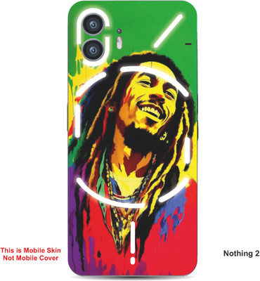 VYBE The Smart Choice Nothing 2 Abstract Embossed Mobile Skin(Amaranth 1)