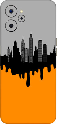 Coverooz Realme 9i 5G Mobile Skin(Multicolor City Art)