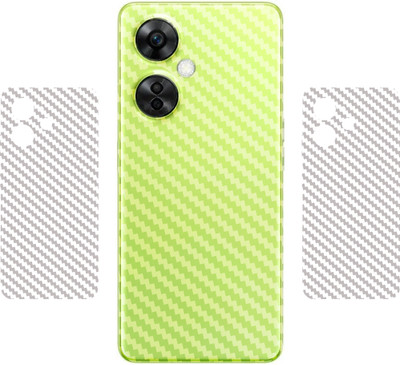 DVANK ONEPLUS NORD CE 3 LITE 5G || 3D CARBON FIBER ULTRA-THIN BACK LAMINATION || Mobile Skin(TRANSPARENT)