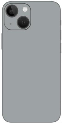 QKVR iPhone 13 Mini Mobile Skin(Silver)