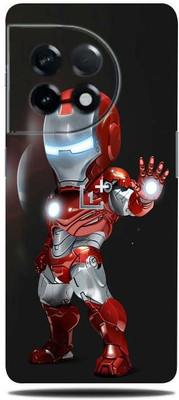 TJ CREATION OnePlus 11R 5G Mobile Skin(Ultra Super Baby Iron man With High Matte Finish.)