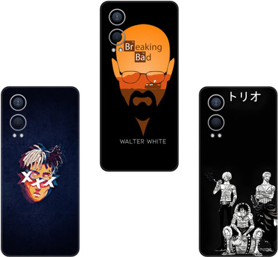 wrap craft REALME GT 6T 5G COMBO(PACK OF 3)Camera&Back Protector Premium Vinyl Mobile Skin(Multicolor)