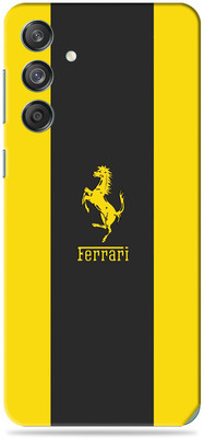 WeCre8 Skin's Samsung Galaxy M55 5G Premium Vinyl Mobile Skin (Multicolor) Mobile Skin(Ferrari-logo-image)